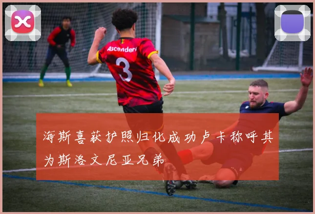 海斯喜获护照归化成功卢卡称呼其为斯洛文尼亚兄弟